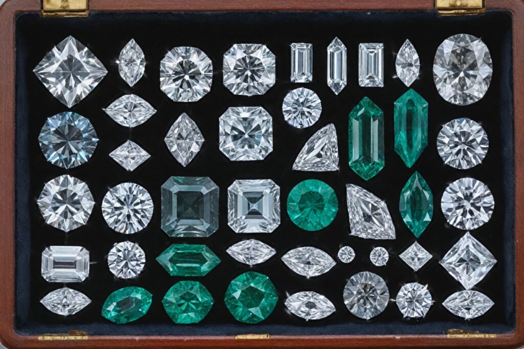 Multiple diamonds in a box